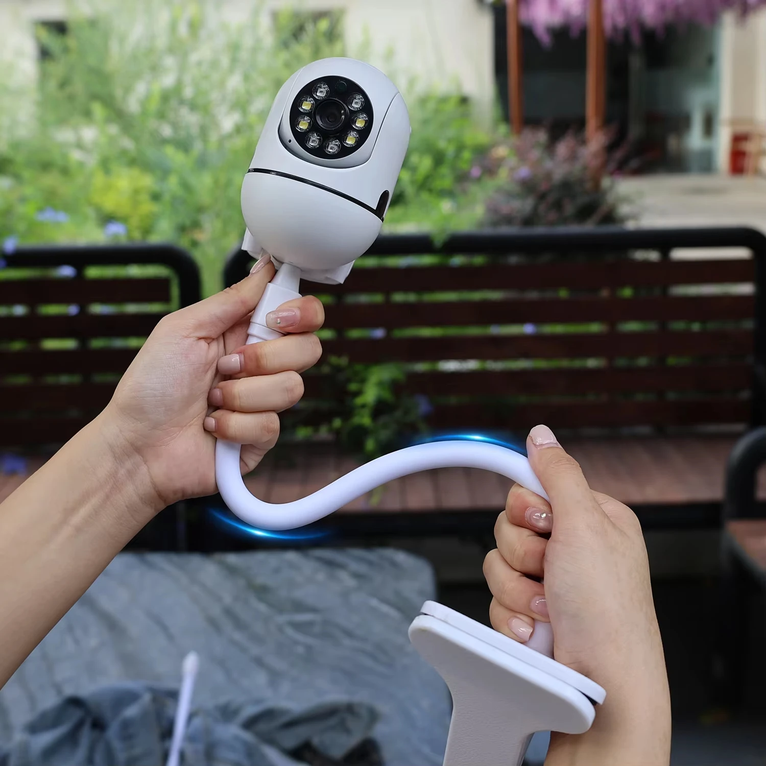 휴대용 유연한 카메라 클램프 마운트 베이비 모니터 카메 - Baby Monitor Sensor 리뷰 및 가격