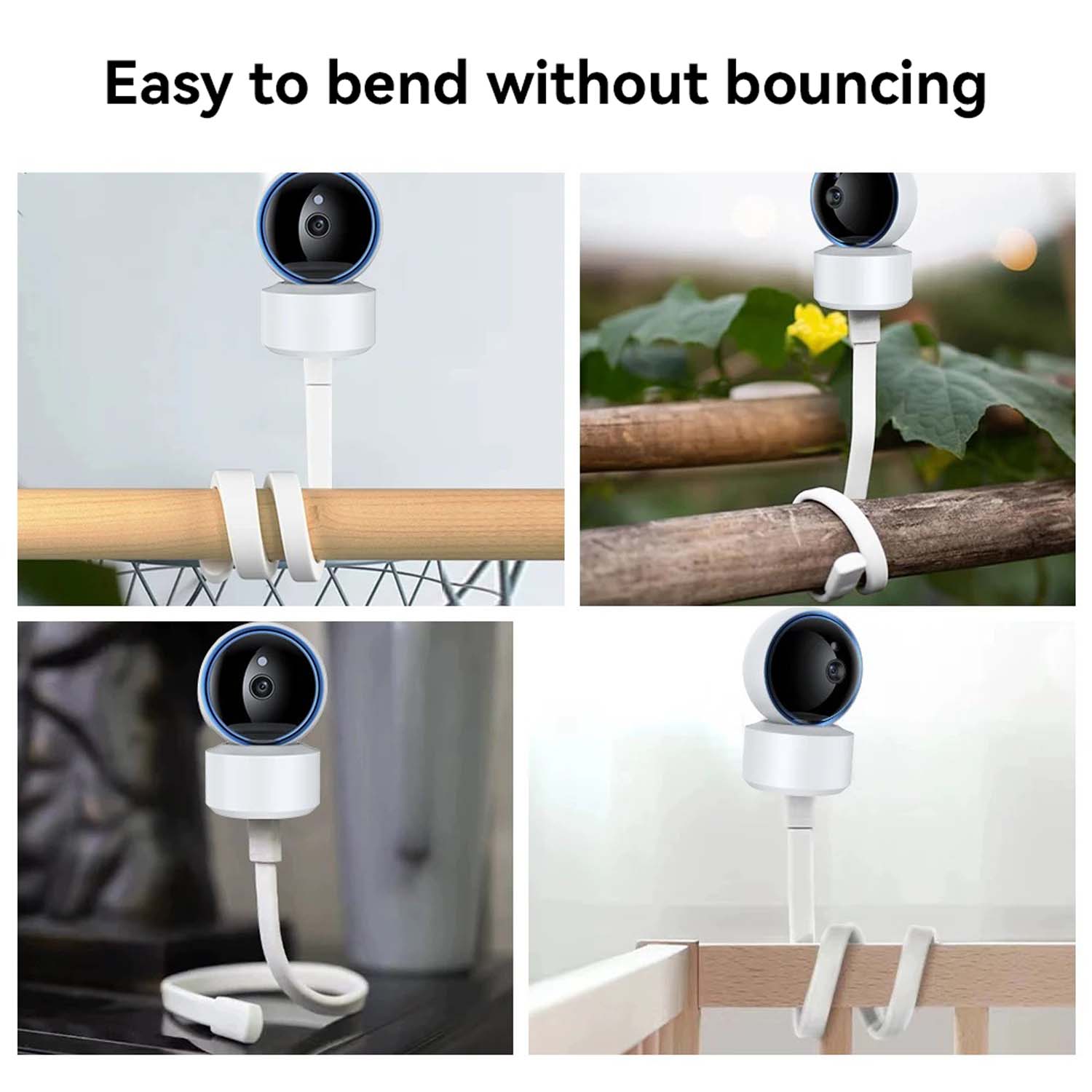 베이비 모니터 홀더 유연한 베이비 캠 브래킷 드릴링 없 - Baby Monitor Sensor 리뷰 및 가격