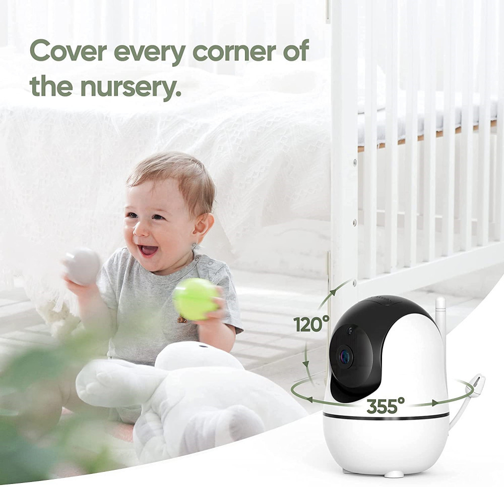 SM50 비디오 베이비 모니터용 별도 카메라, 4배 줌 - Baby Monitor Sensor 리뷰 및 가격